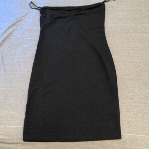 Garage sleeveless tube dress Black XS